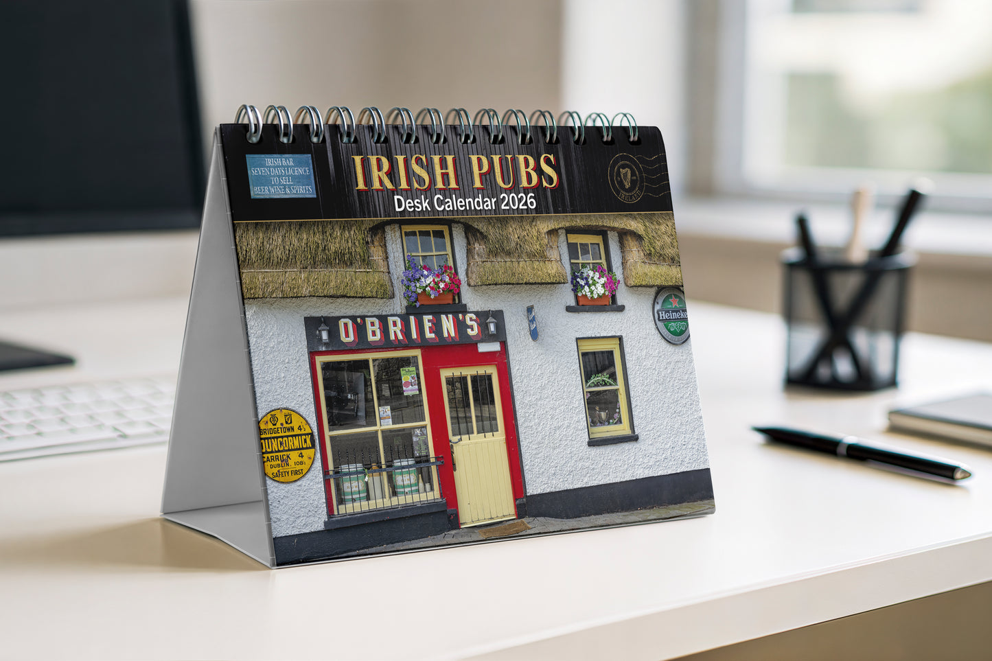 Irish Pubs Desk Calendar