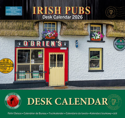 Irish Pubs Desk Calendar