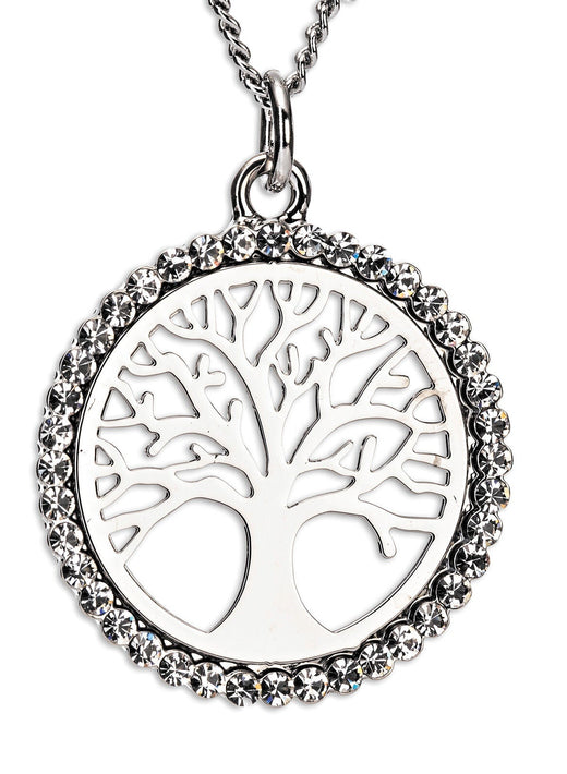 Newgrange Living Silver Tree Of Life Necklace