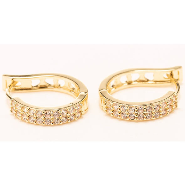 Gold Large Hoop Earrings