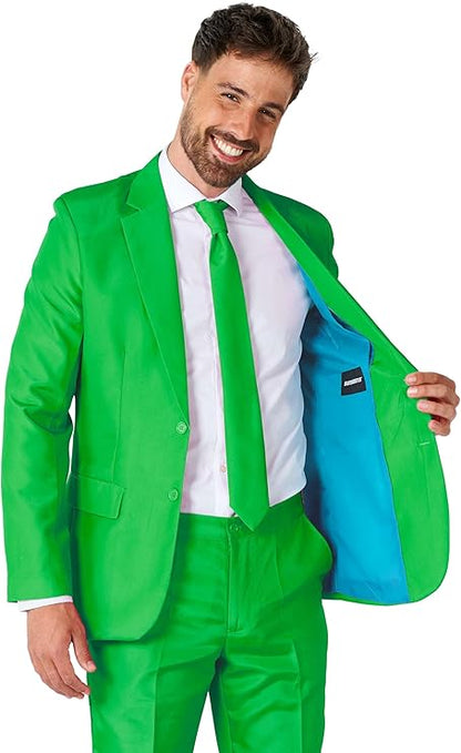 St. Patrick's Day Green Shamrock Suit