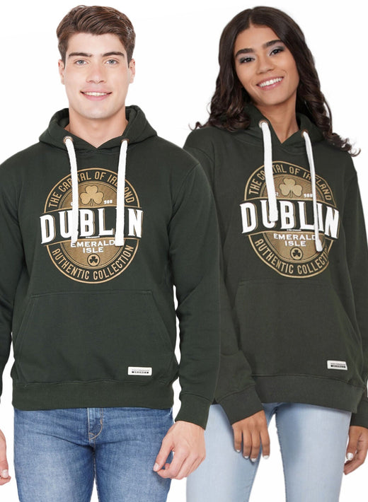 Unisex Capital Dublin Hood Forest Green
