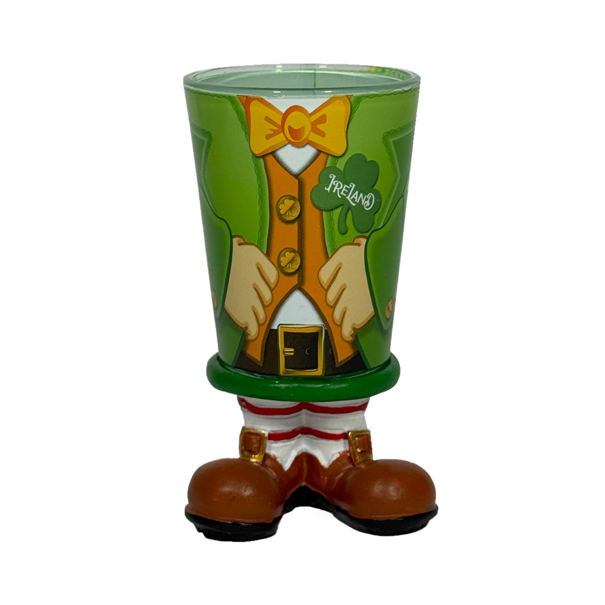 Leprechaun Feet Design Shot Glass