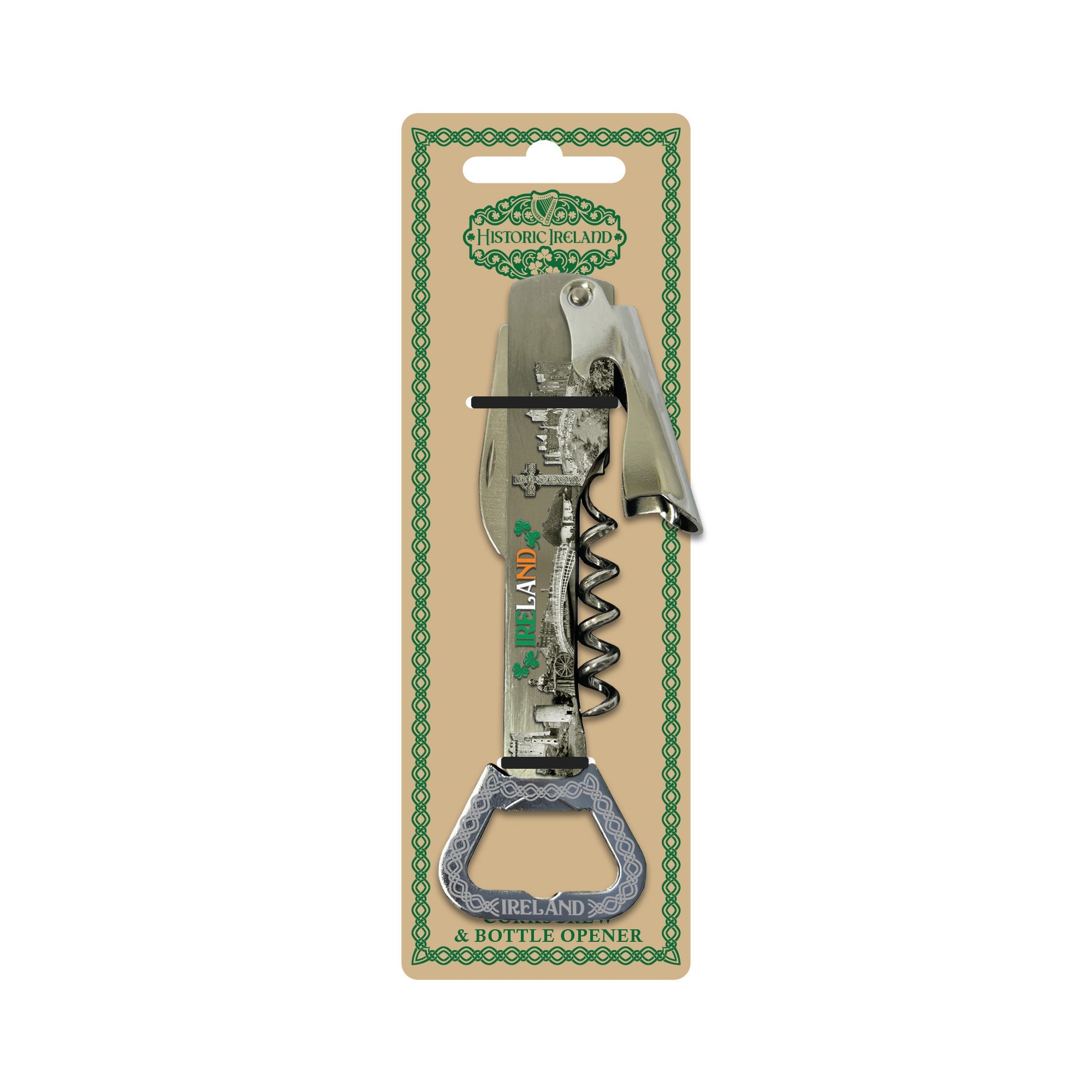Irish Landmarks Corkscrew and Bottle Opener