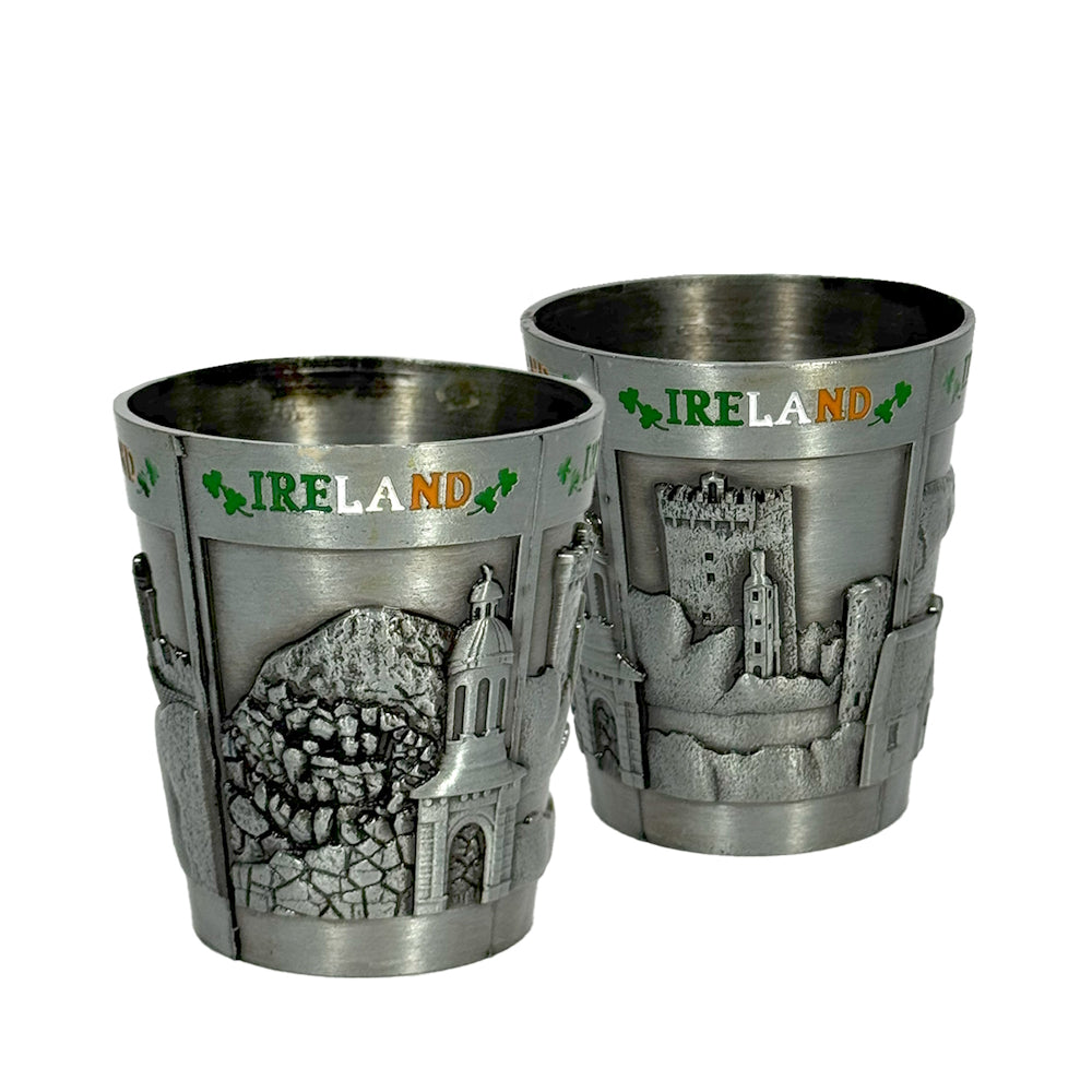 Ireland Metal Shot Glass 