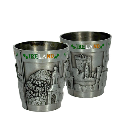 Ireland Metal Shot Glass