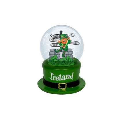 Leprechaun Signpost Hat Base 45mm Resin Snowglobe