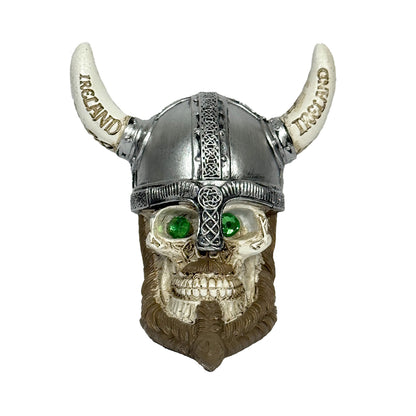 Ireland Viking Helmet Skull Figure