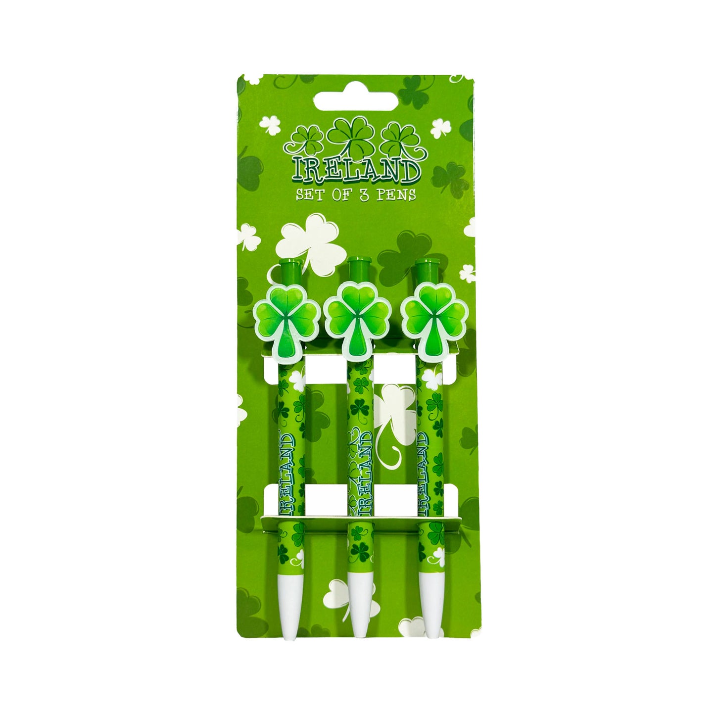 Shamrock Ireland Pens in Set of 3