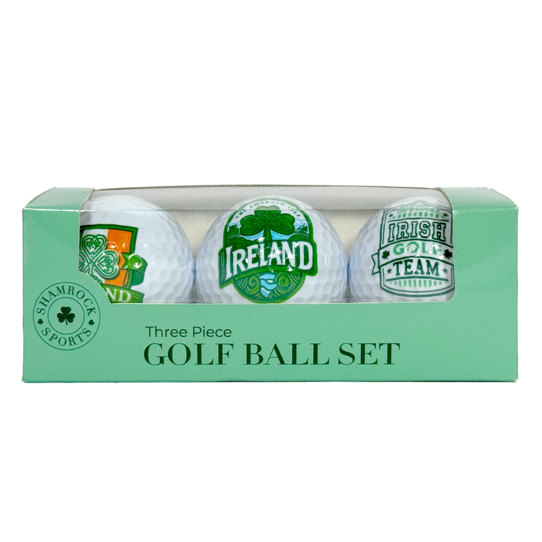 Ireland Set of three Golf Balls 