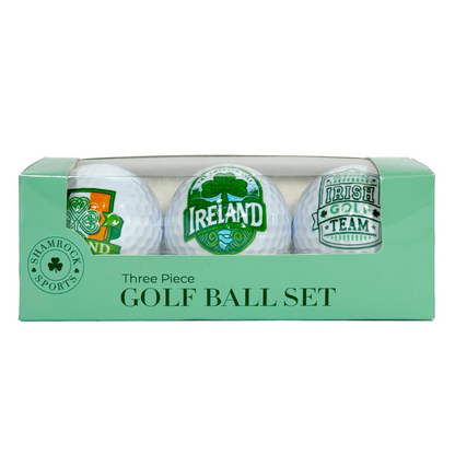 Ireland Set of three Golf Balls