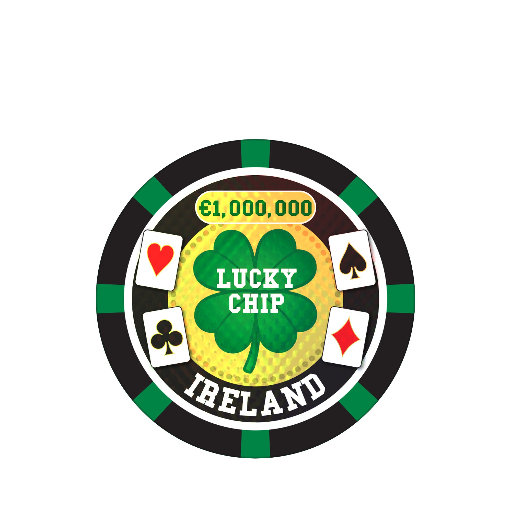 Ireland 1,000,000 Euro Casino Chip