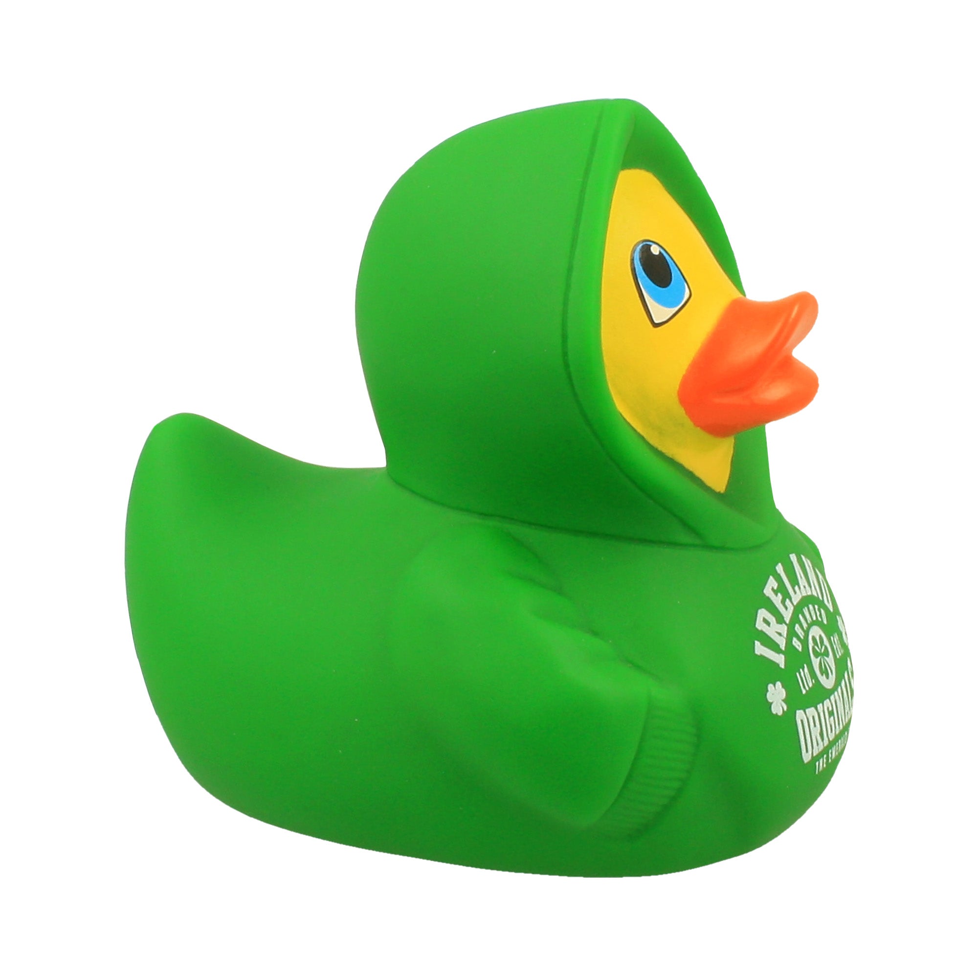 Ireland Green Hoodie Rubber Duck 