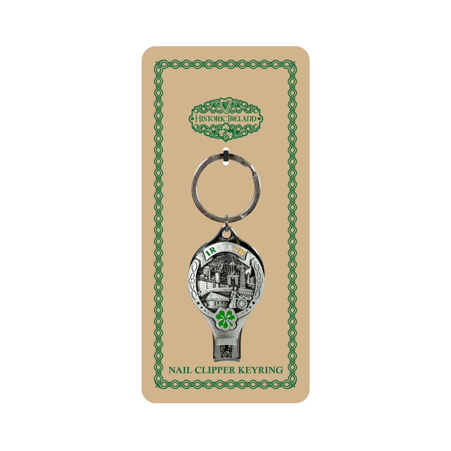Ireland Nail Clipper Keyring