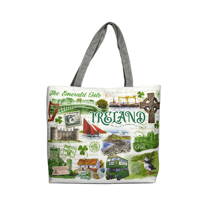 Ireland Montage Shopping Bag