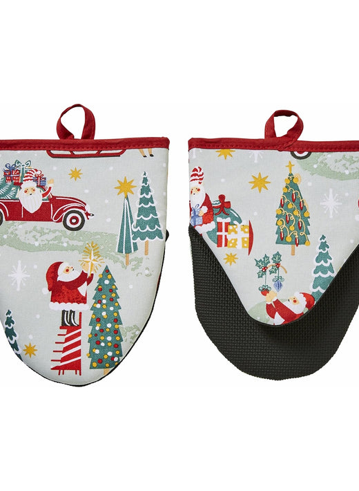 Tis the Season Christmas Mini Oven Gloves