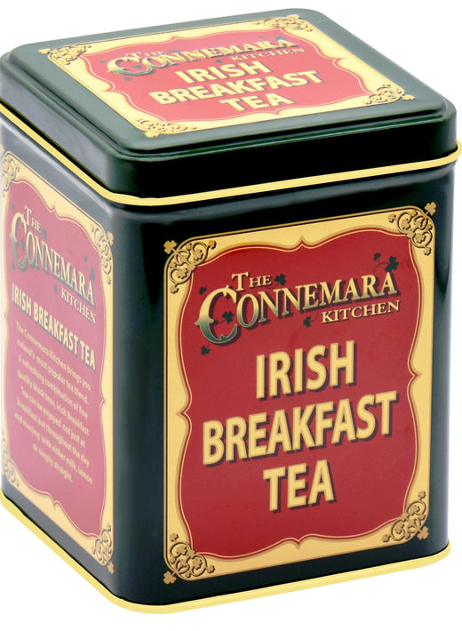 The Connemara Kitchen Traditional Irish Breakfast Tea With Vintage Style Tin