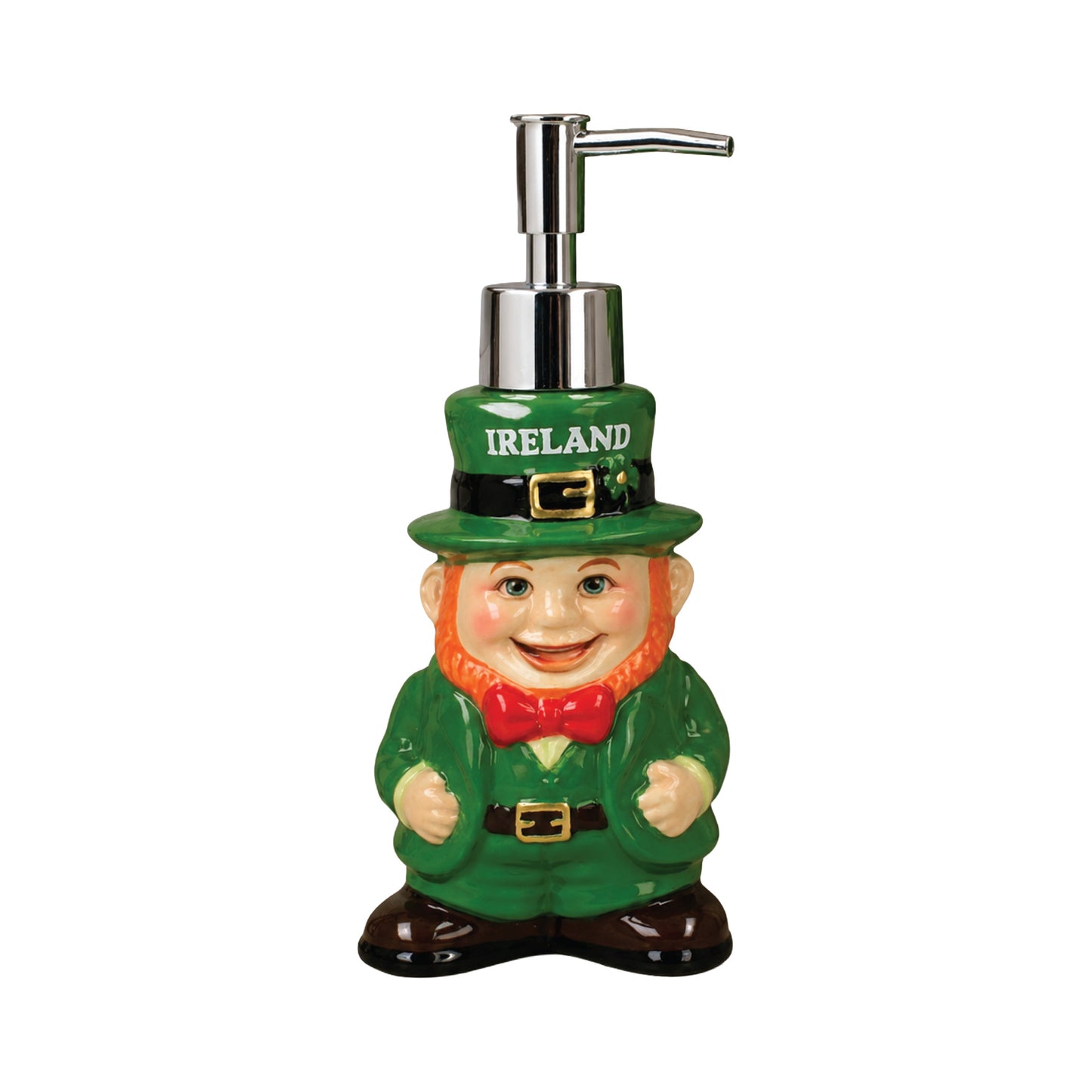 Carrolls Leprechaun Ceramic Soap Dispenser