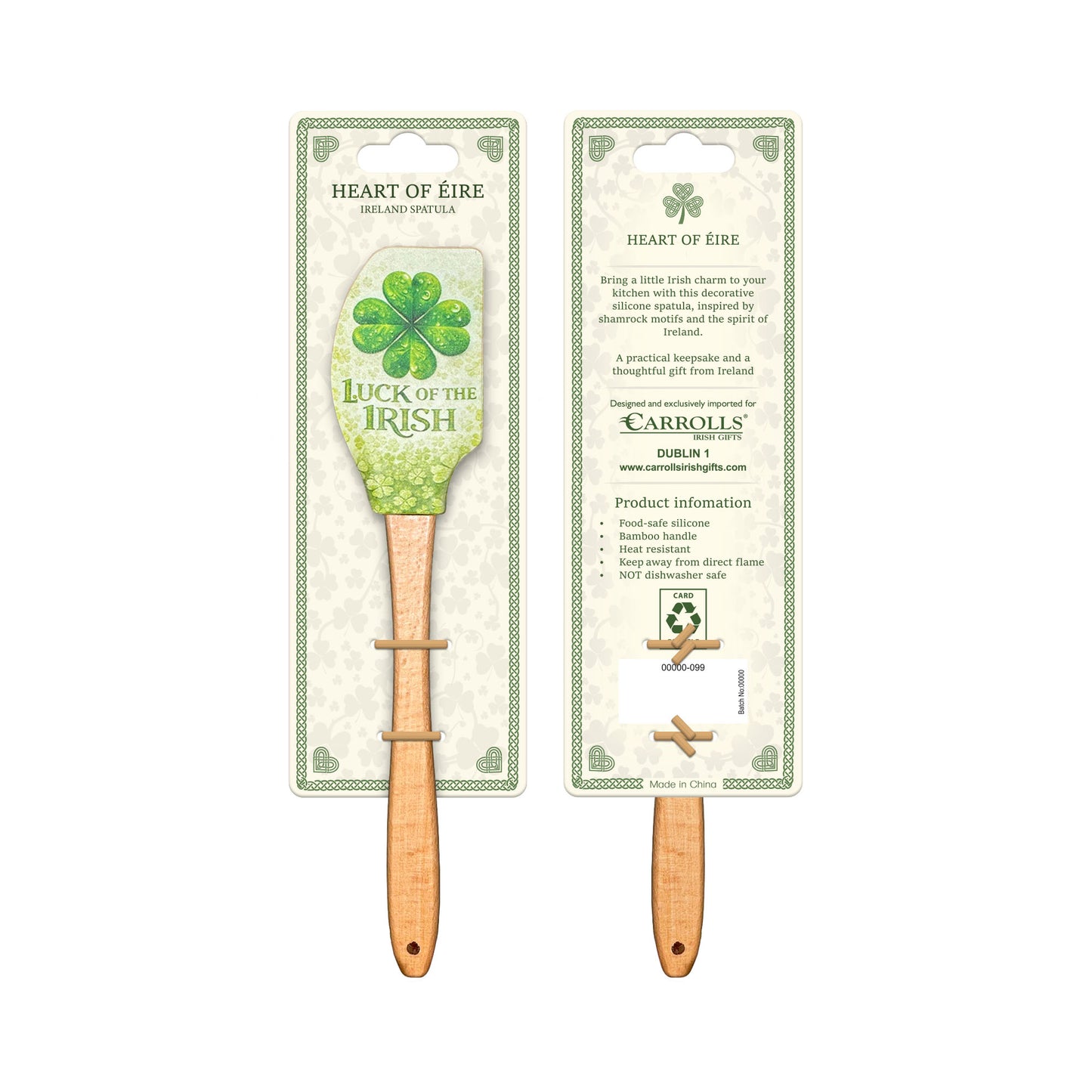Luck of the Irish Silicone Spatula