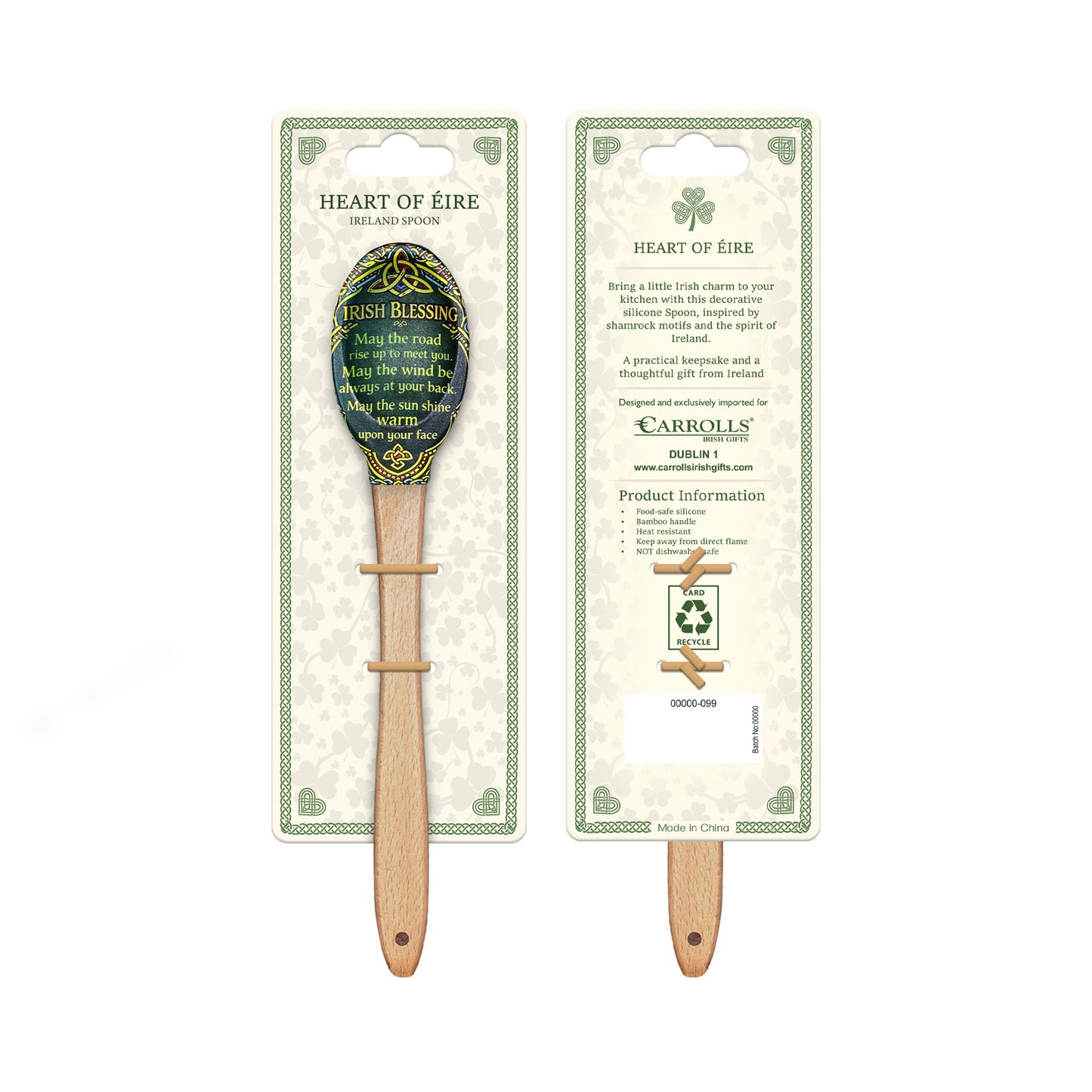 Irish Blessing Silicone Spoon