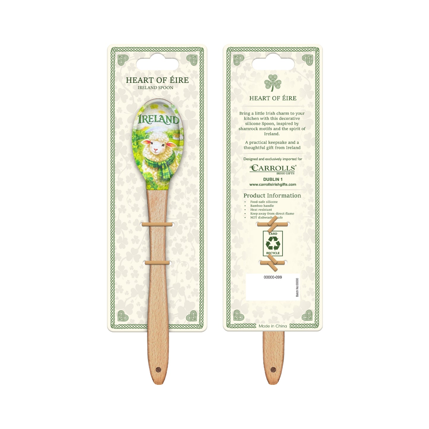 Ireland Sheep Silicone Spoon