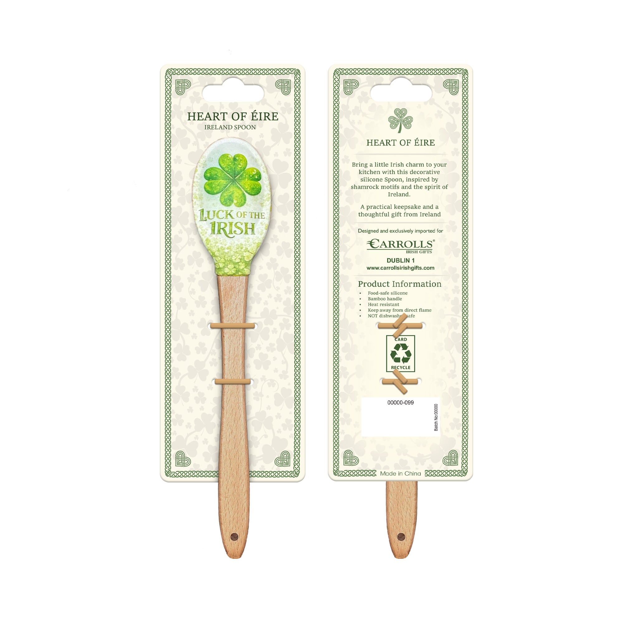 Luck of the Irish Silicone Spoon