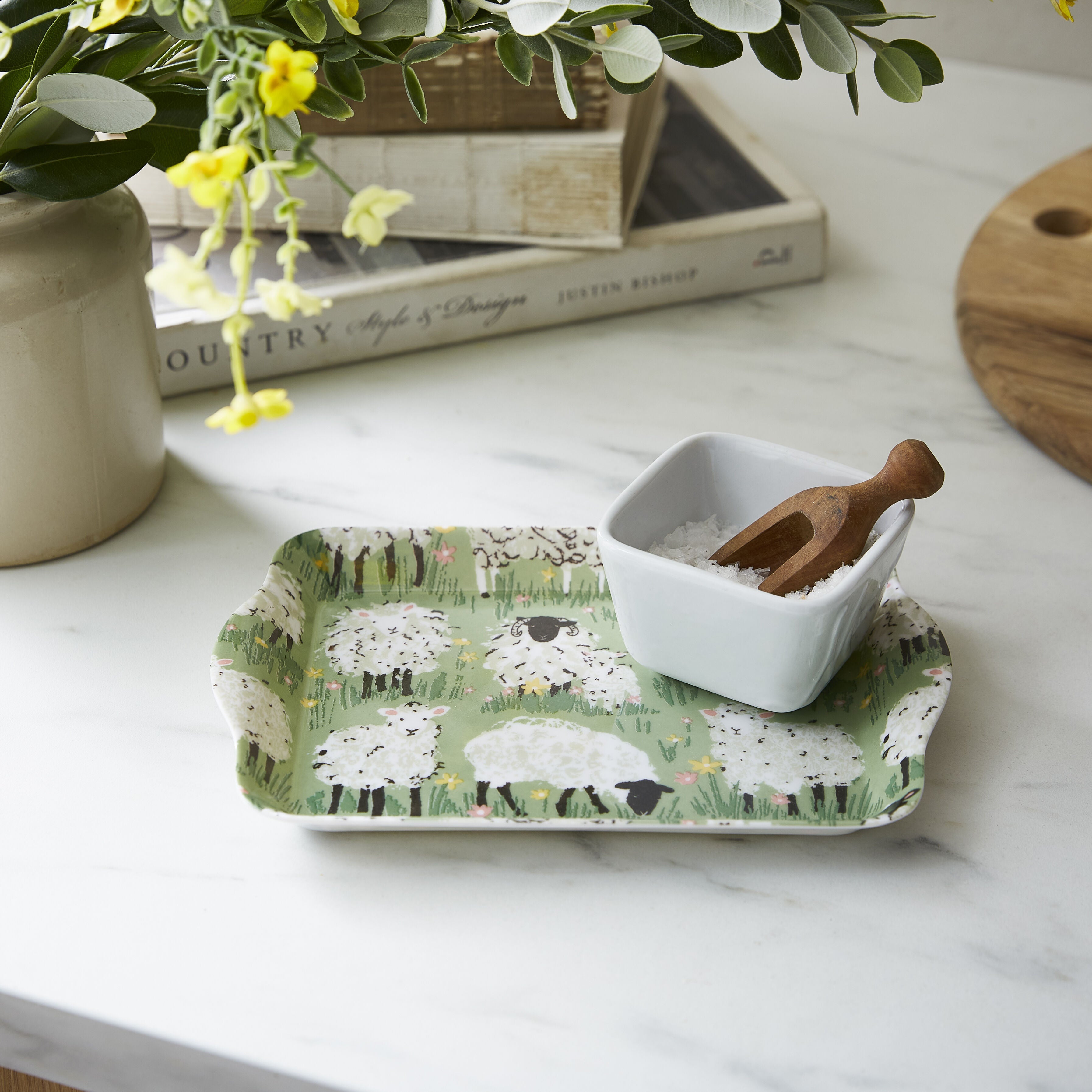 Woolly Sheep Scatter Tray 