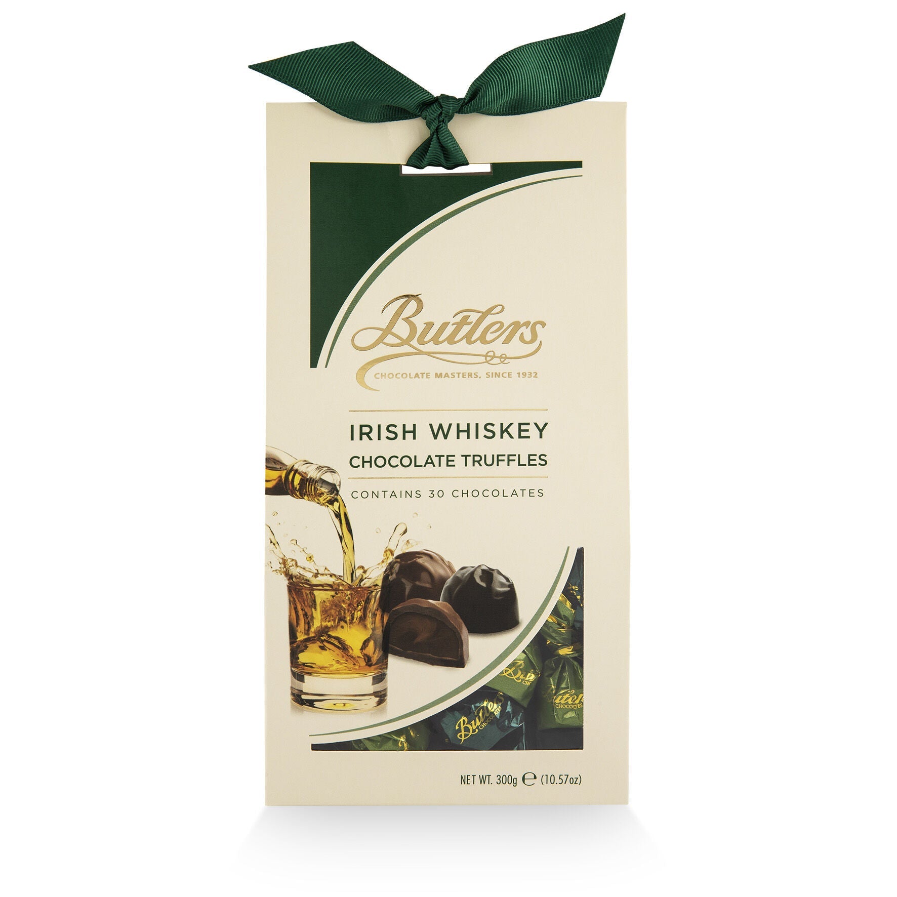 Butlers Truffles With Irish Whiskey In Tapered Box 300g 