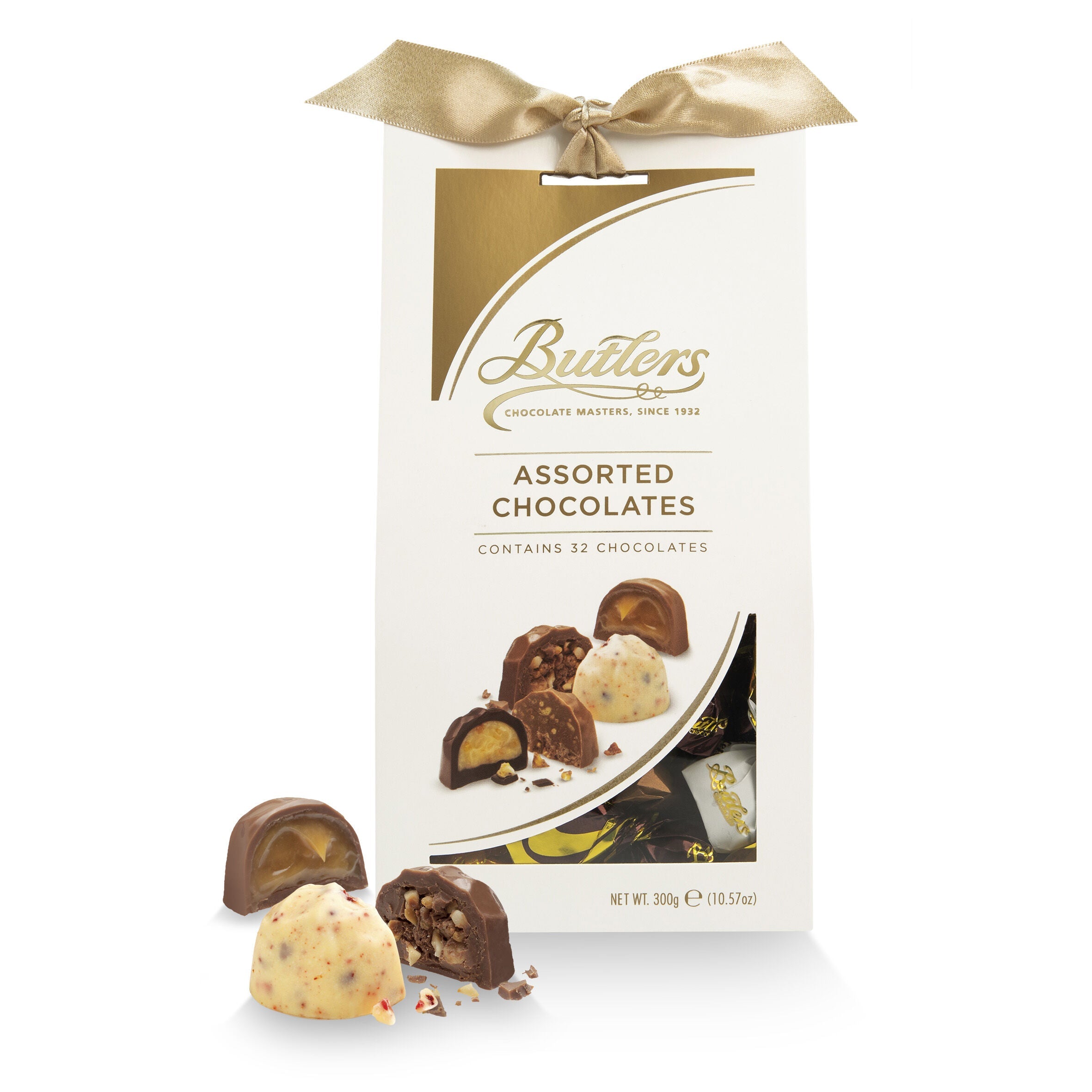 Butlers Assorted Chocolates In Tapered Box 300g