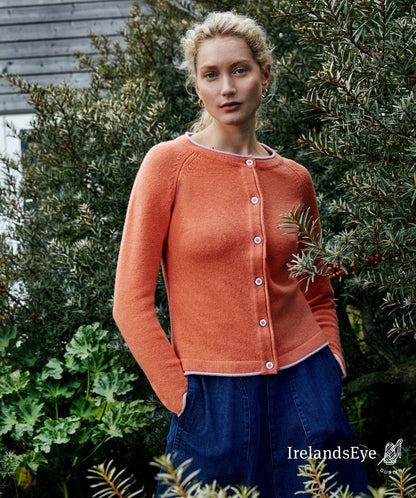 Ladies Killiney Coral Cardigan
