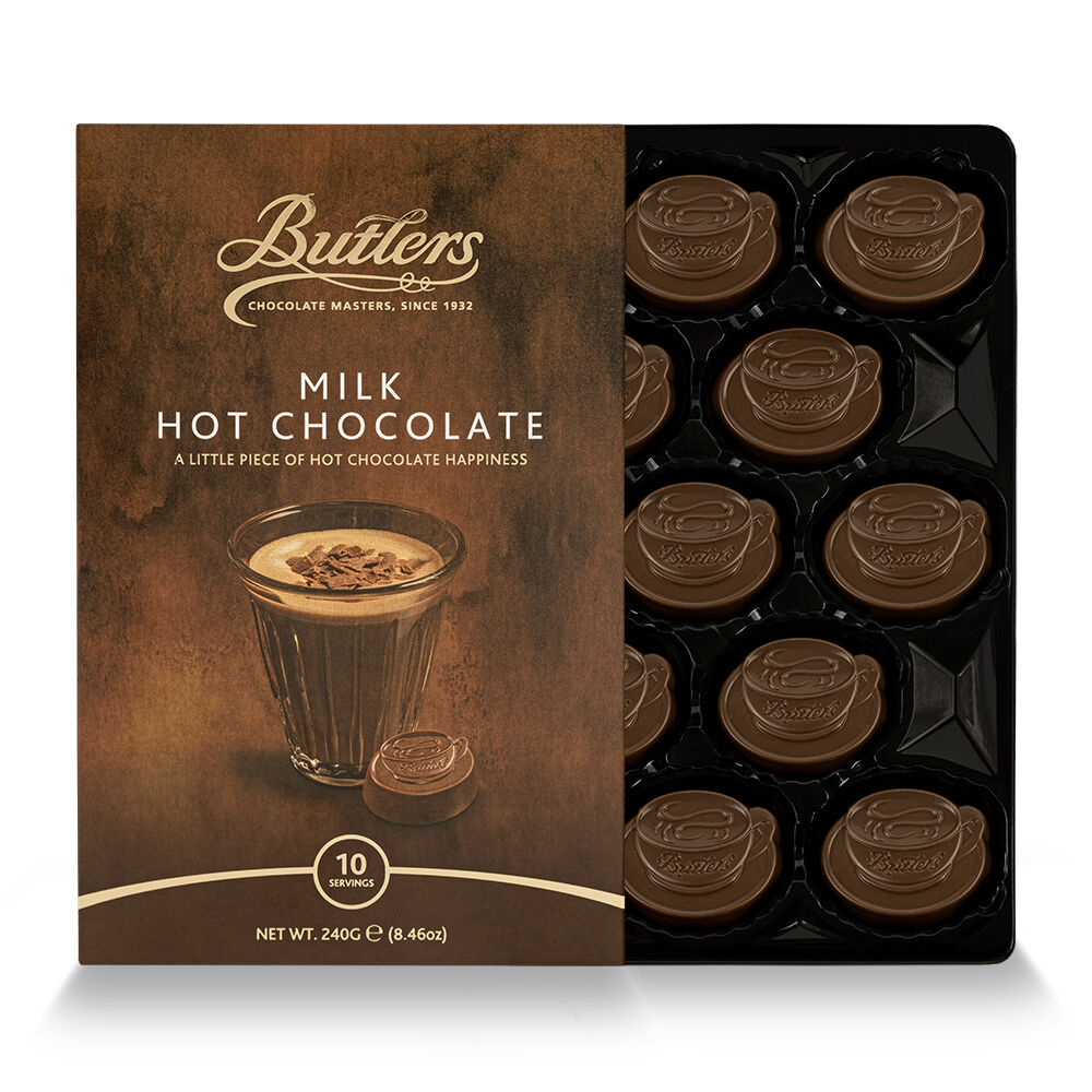 Butlers Milk Hot Chocolate Drink Cups