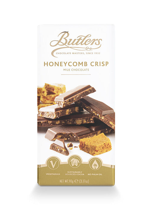 Butlers Milk Chocolate Honeycomb Crisp Bar 90g