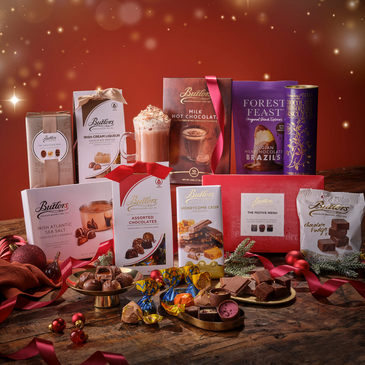 An Irish Chocolate Sensations Gift Basket