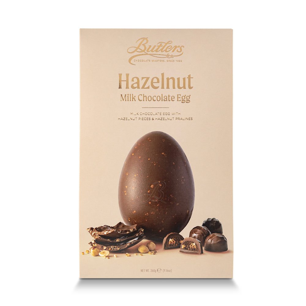 Butlers Hazelnut Boxed Egg 260g