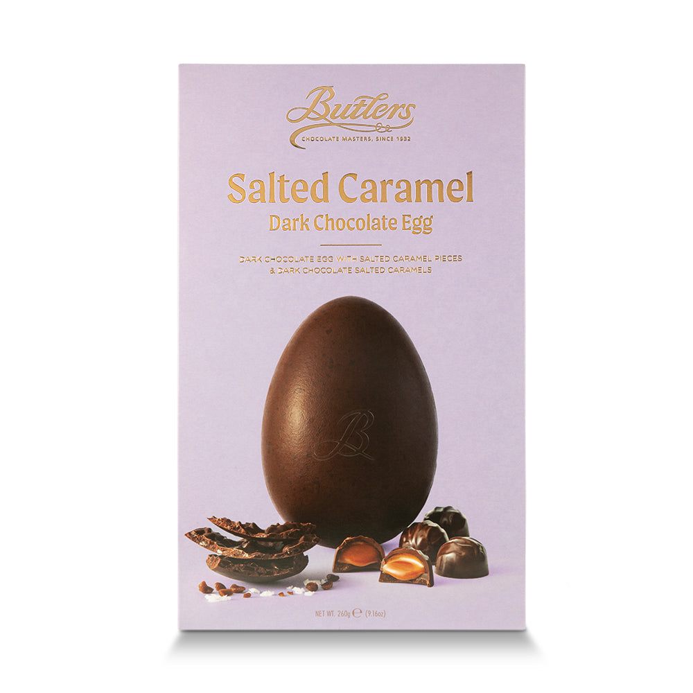 Butlers Dark Salted Caramel Boxed Egg 260g