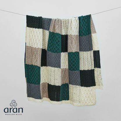Aran Intarsia Blanket