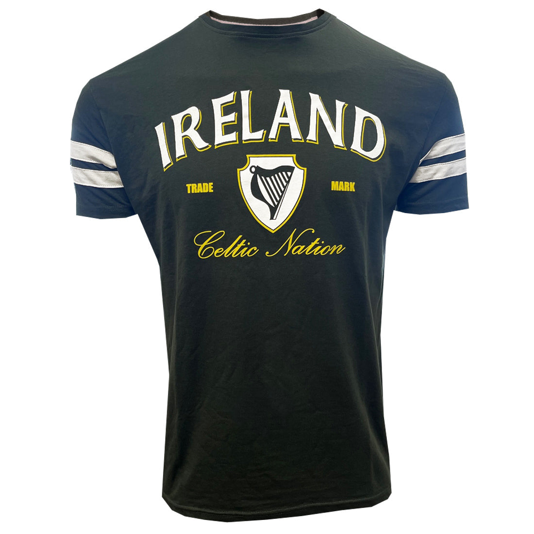 Mens Ireland Harp Green T-Shirt