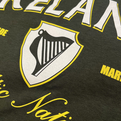 Mens Ireland Harp Green T-Shirt