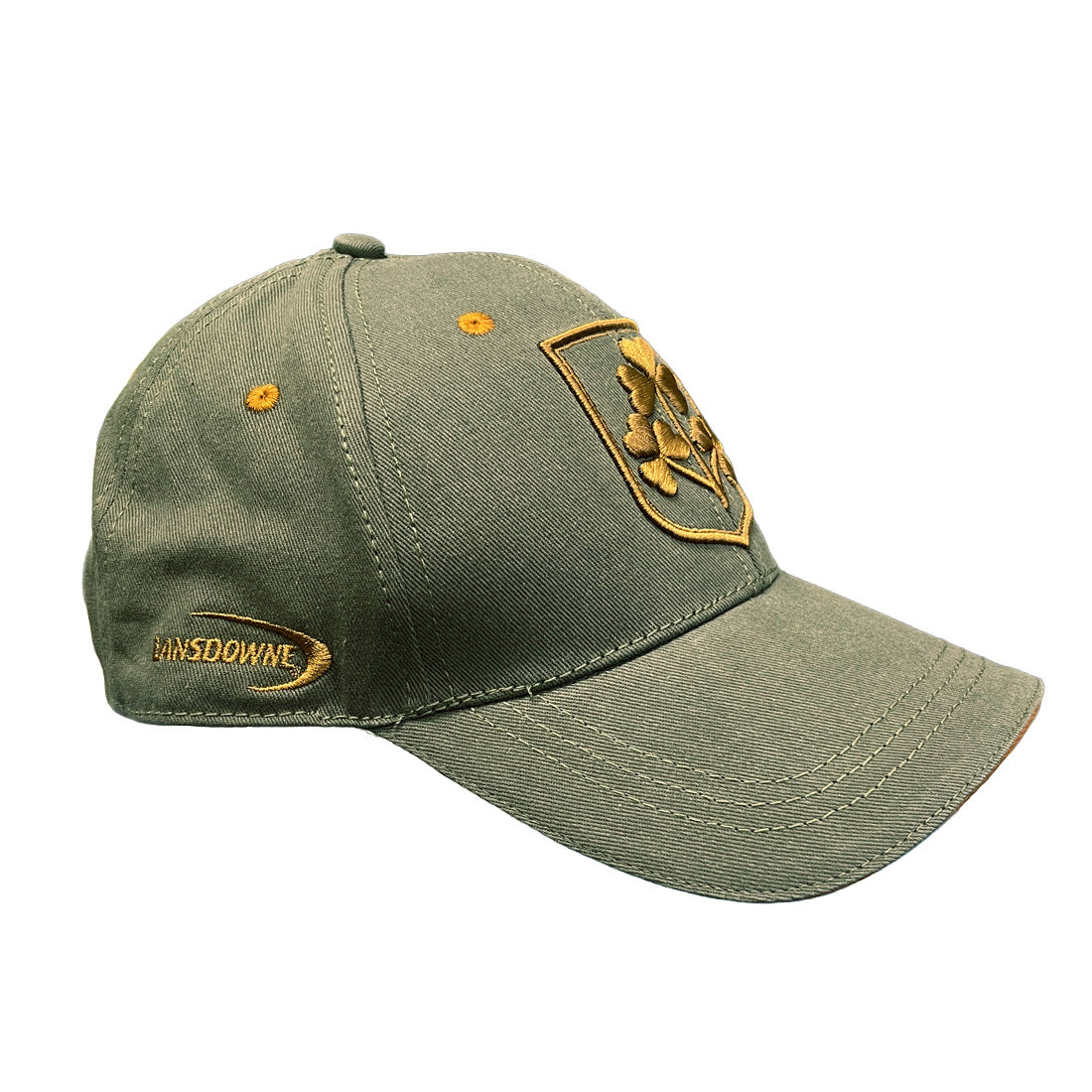 Shamrock Crest Khaki Baseball Cap 