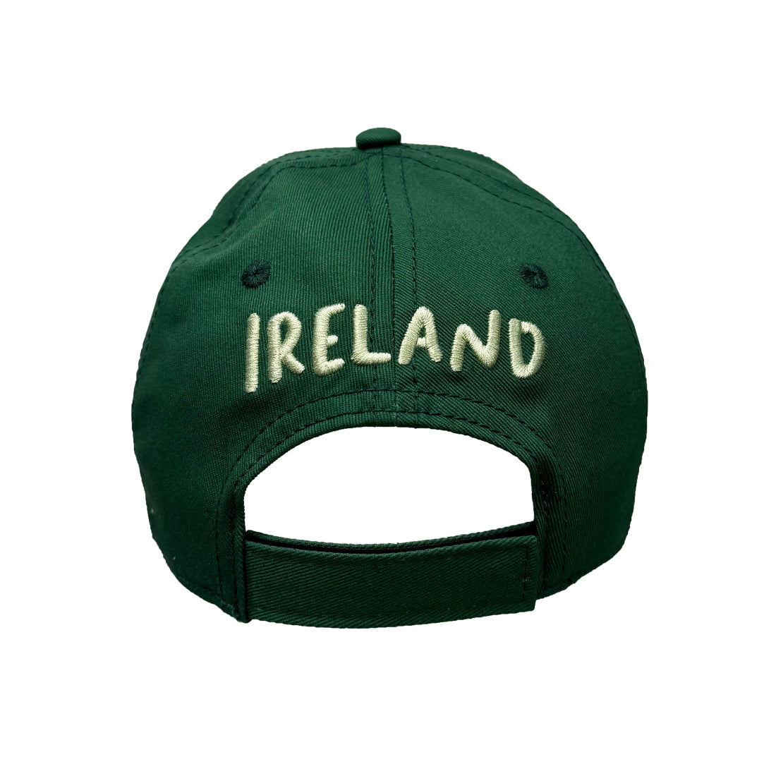 Power Green Plush Shamrock Embroidered Kids Baseball Cap