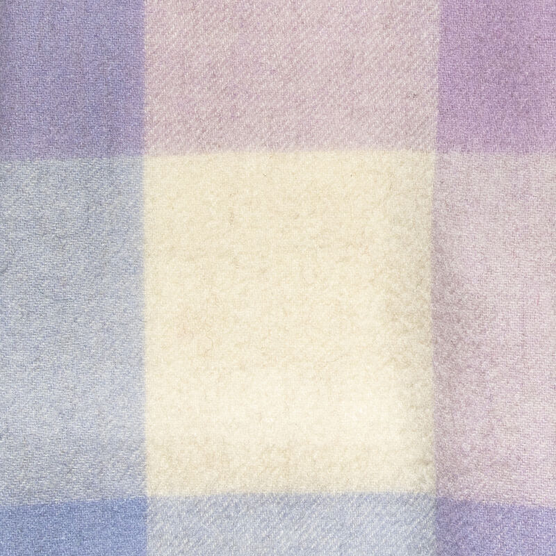 Box Brushed Woollen Scarf Lilac