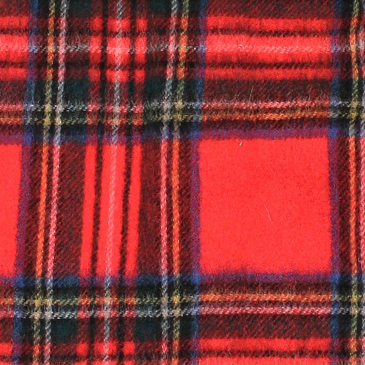 Heritage Traditions Wool Scarf With Red Green And Blue Design 12 X 66