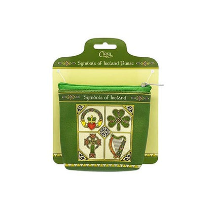 Symbols of Ireland Zip Purse