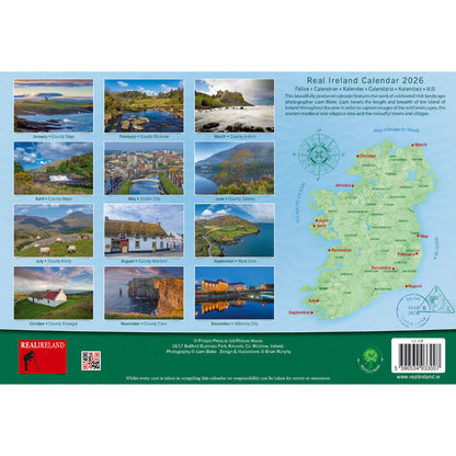 Real Ireland A4 Calendar 2026