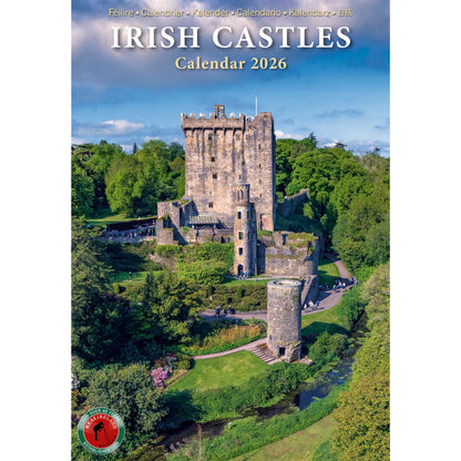 Irish Castles Slim Calendar 2026