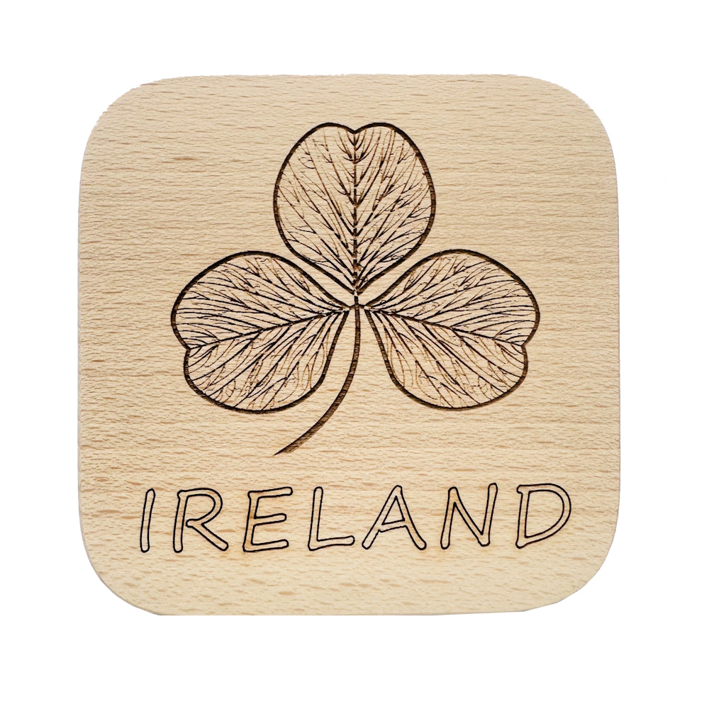 Shamrock Ireland Coaster