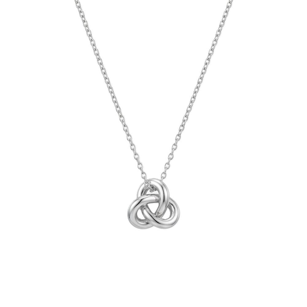 Platinum Modern Trinity Pendant