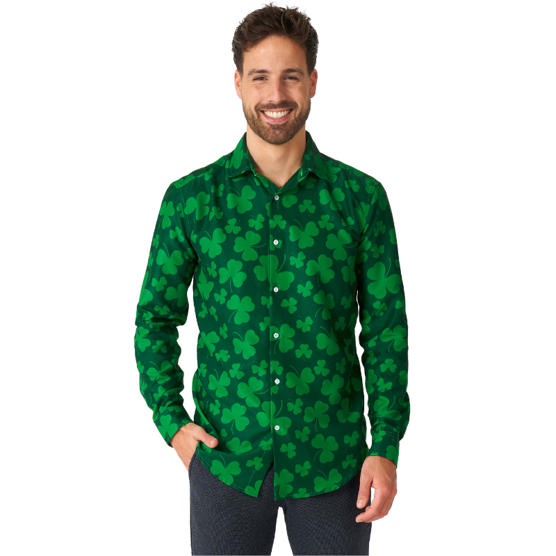 Mens St.Patrick's Day Shamrock Shirt