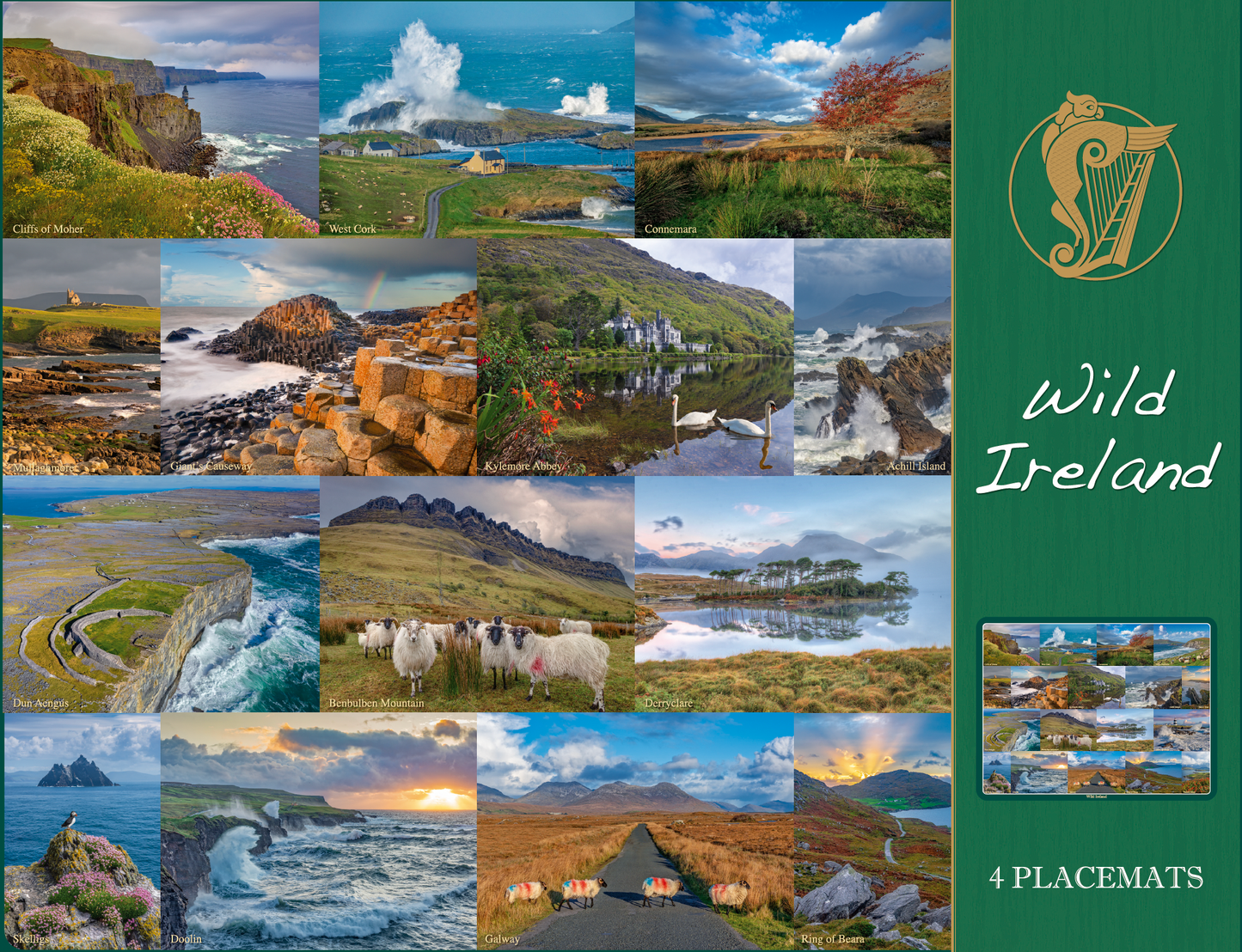Wild Ireland Image Table Placemats