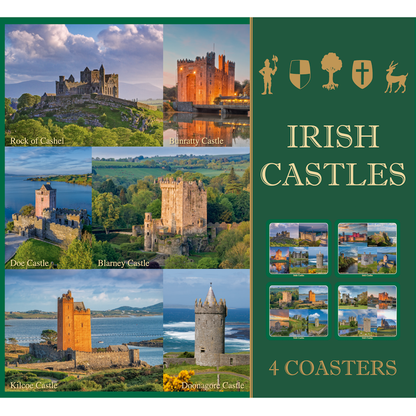Irish Castles Image Table Coasters